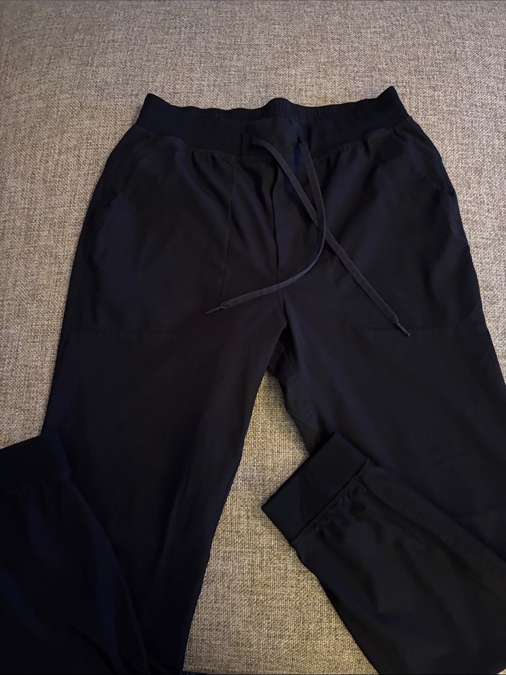 lululemon athletica Men's Black Athletic Joggers